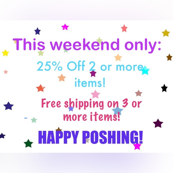 ⭐️SALE ON ALL ITEMS IN MY CLOSET THIS WEEK!⭐️ - Picture 1 of 1